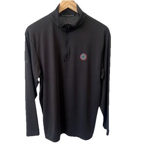 Apple Employee Close Your Rings Challenge 1/4 zip Pullover Sweater Sz Medium